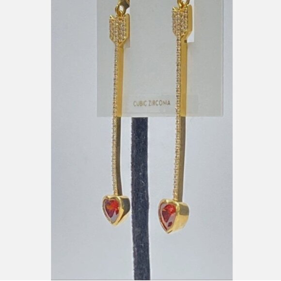 kate spade Romantic Rocks Linear Earrings NWT - Picture 2 of 3